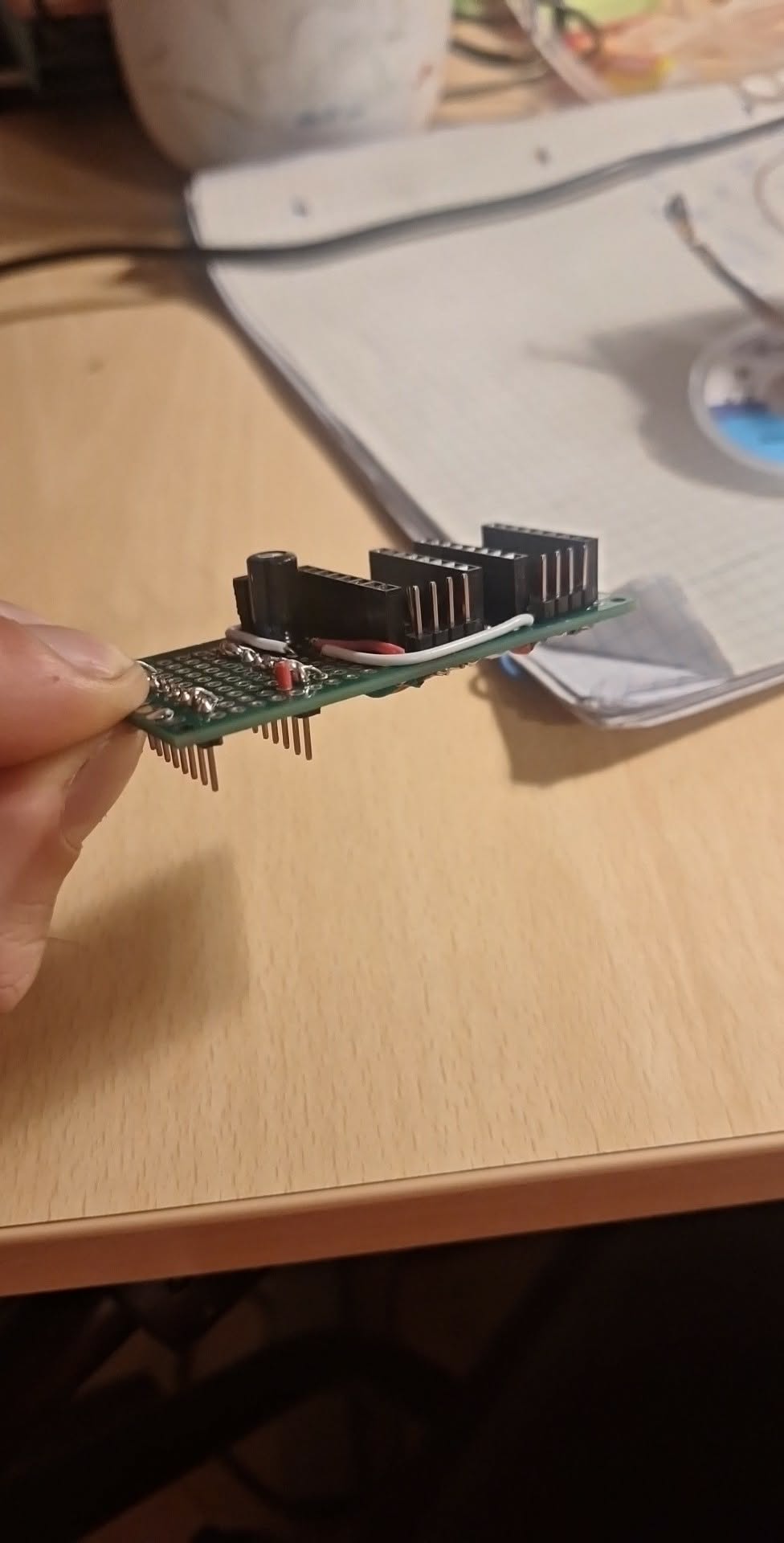 Splitter sygnałów dla osi X.